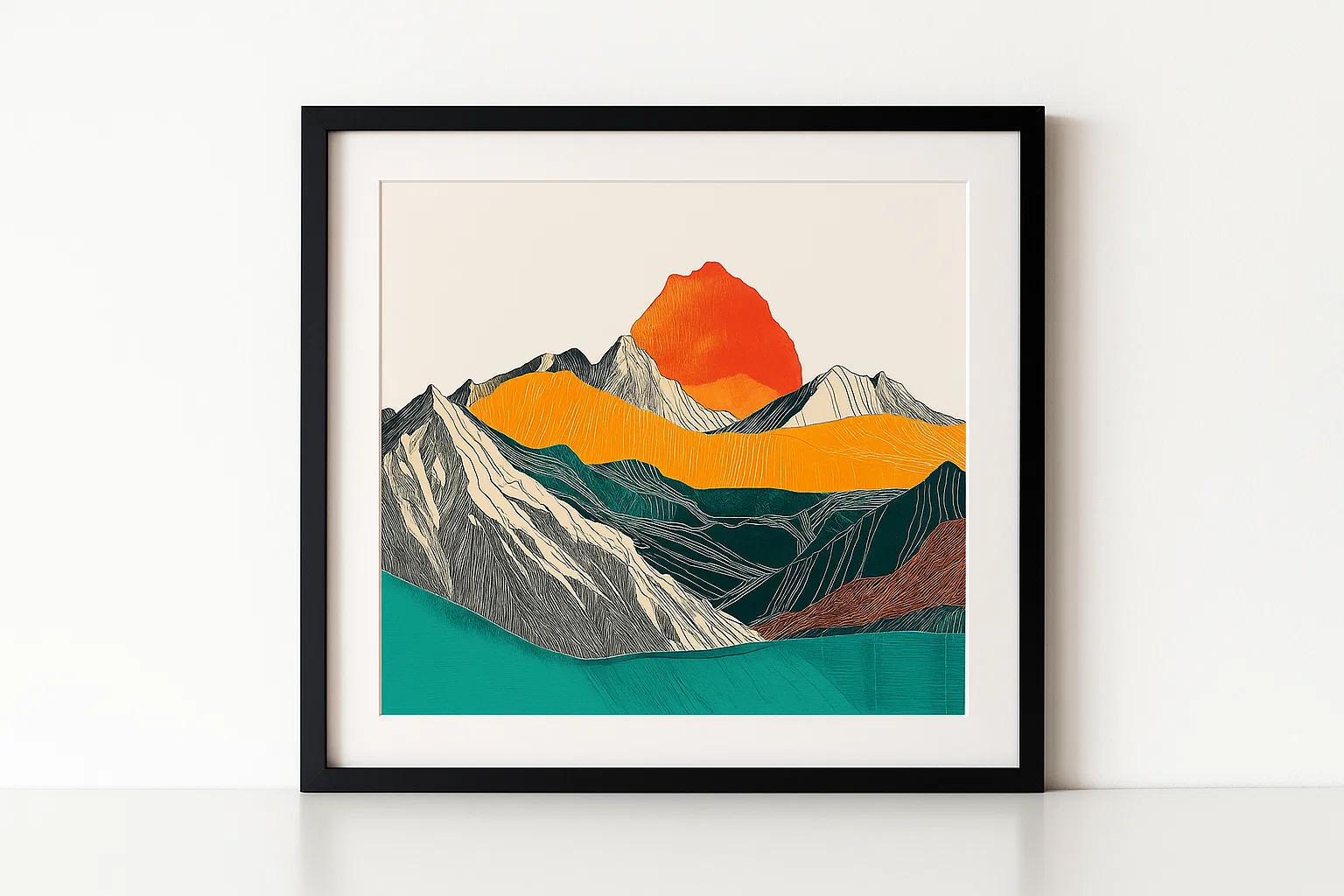 Box Framed Print