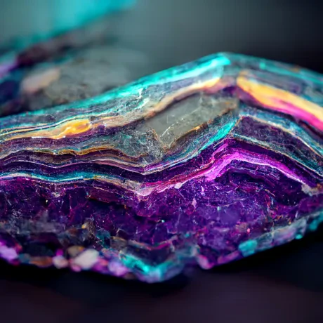 "Amethyst Odyssey: Chromatic Dreams"