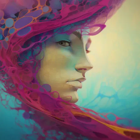 Veil of Violet Dreams