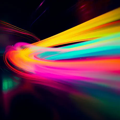Luminescent Dreams: Chromatic Ballet