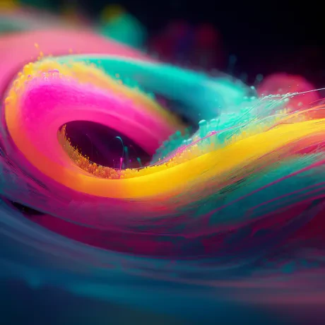 Vortex Symphony: Neon Dreams