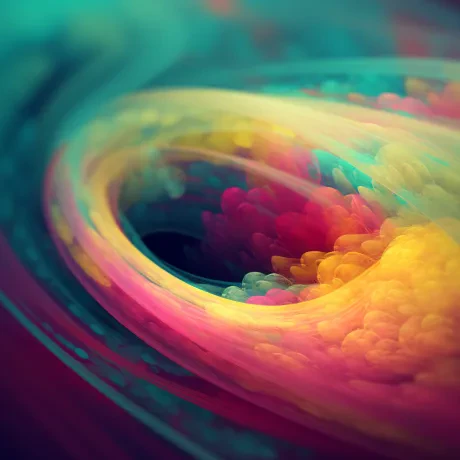 Whirlwind of Celestial Hues