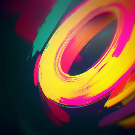 Luminous Dance: Cosmic Symphony