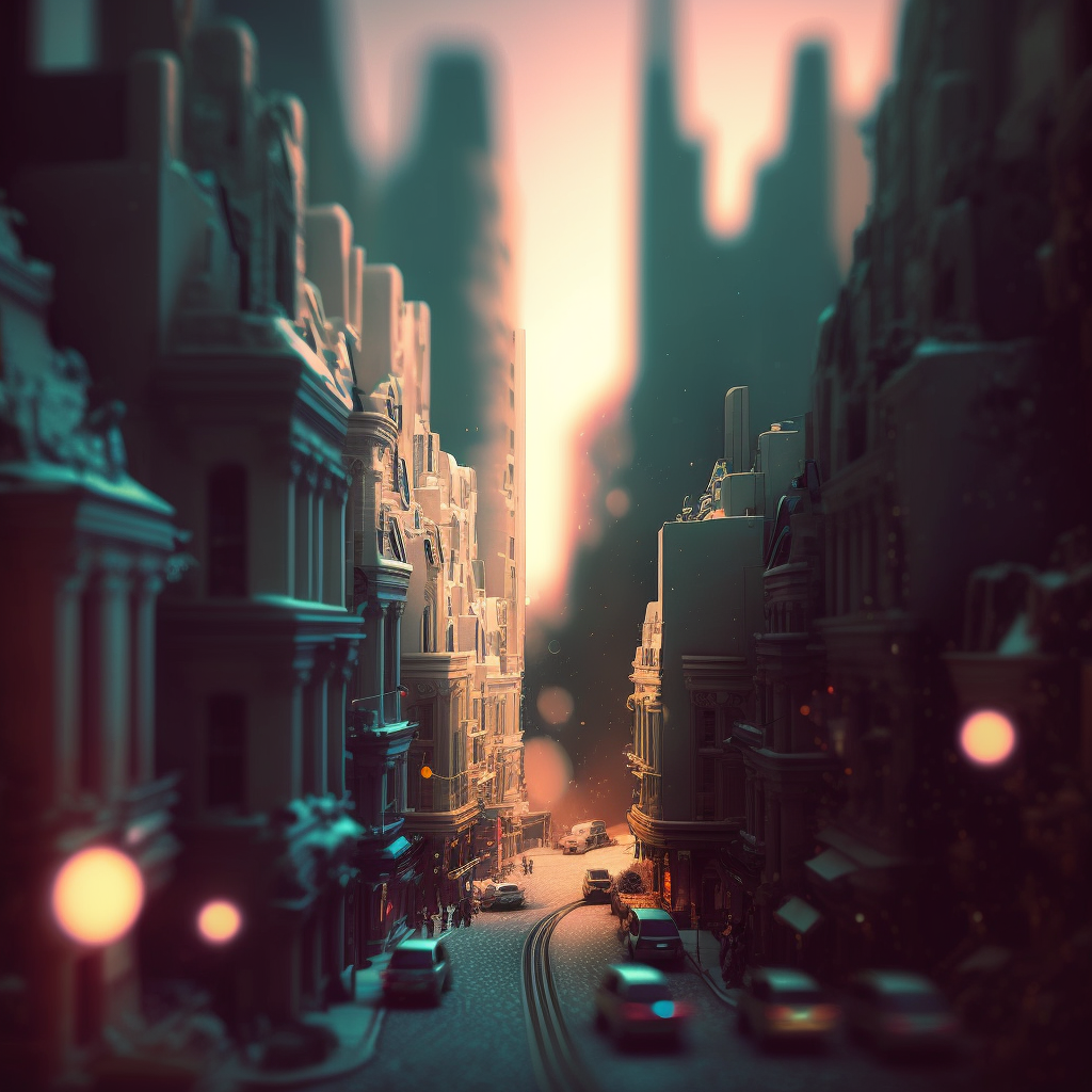 Whispers of Light in a City’s Dream