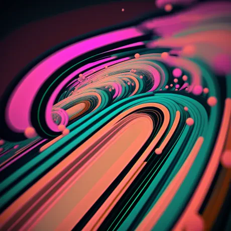 Chromatic Whirl: Celestial Harmonies