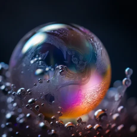 Ethereal Orbs: Luminous Dances