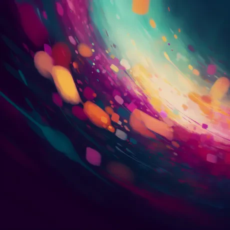Chromatic Reverie: Cosmic Ballet