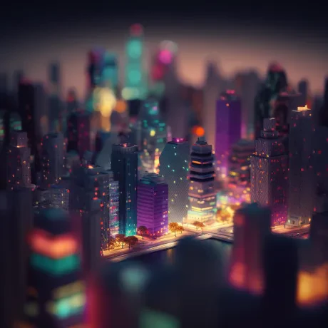 Neon Reverie: Pixelated Rhythms of the Night