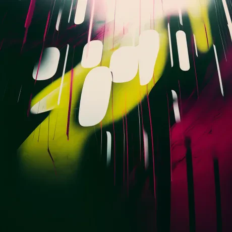 Ethereal Chromatic Symphony Dance