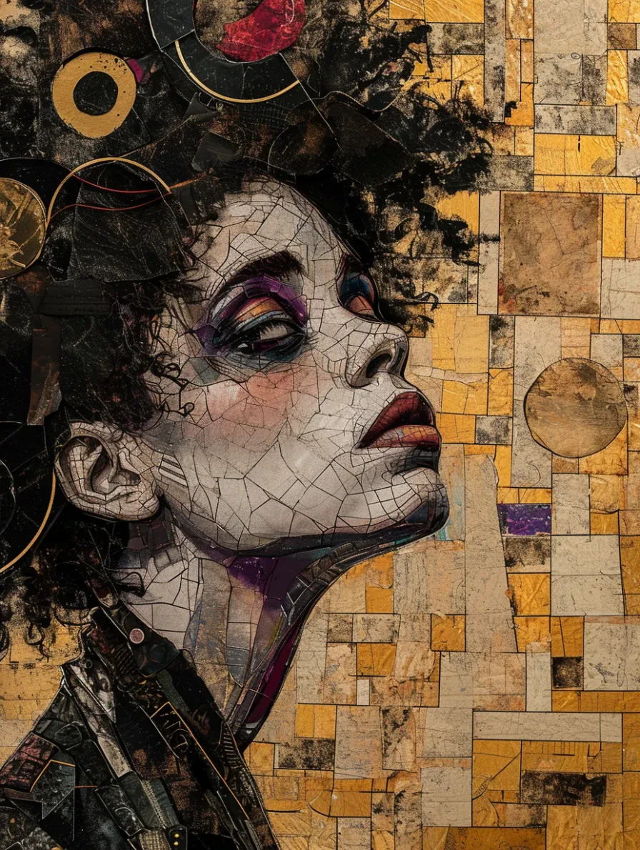 Gaze of Golden Enigma in Geometric Harmony