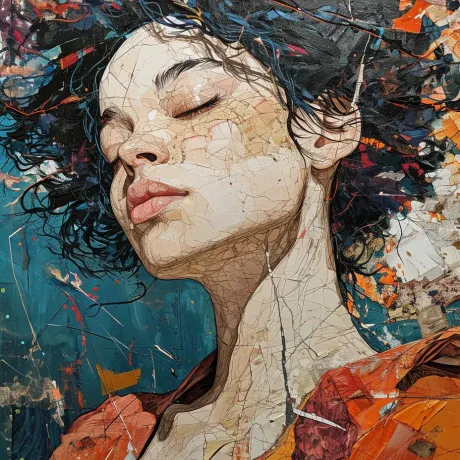 Whispers of Tranquil Dreamscapes in Kaleidoscope