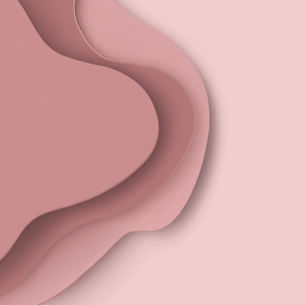 Pulsating Pink: Elegance of Abstract Simplicity