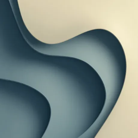 Eternal Wave: Oceanic Dance in Blue