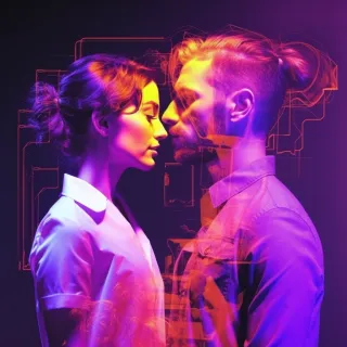 Holographic Reveries: Futuristic Enigmas