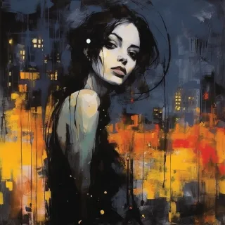 "Veils of Urban Enigma"