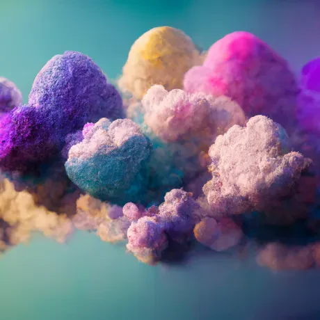 Chromatic Whispers: Ethereal Ballet