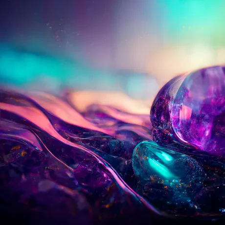 "Luminous Cosmic Whispers"